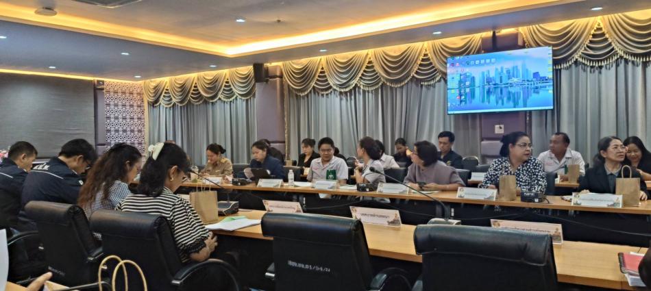 ประชุมคณะกรรมการผลักดันการดำเนินงานตามแผนแม่บทภายใต้ยุทธศาสตร์ชาติประเด็น การต่อต้านการทุจริตและประพฤติมิชอบ จังหวัดอำนาจเจริญ ครั้งที่ 1/2559 